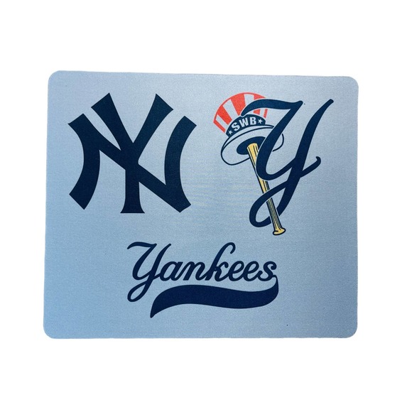 YANKEES BASEBALL HIGH QUALITY MOUSE PAD MAT MADE TO ORDER - Picture 1 of 4